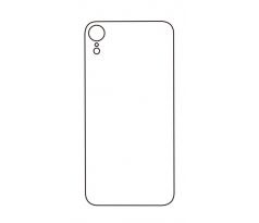 Hydrogel - matná zadná ochranná fólia - iPhone XR - typ 1