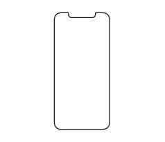 Hydrogel - ochranná fólia - iPhone XR - typ výrezu 3