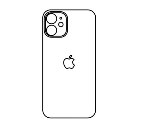 Hydrogel - zadná ochranná fólia - iPhone 11 - typ výrezu 2