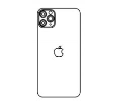 Hydrogel - zadná ochranná fólia - iPhone 11 Pro Max - typ výrezu 5