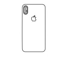 Hydrogel - zadná ochranná fólia - iPhone X/XS - typ 2