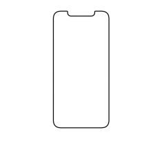 Hydrogel - matná ochranná fólia - iPhone X/XS - typ výrezu 2