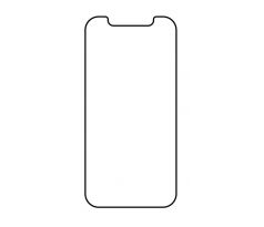 Hydrogel - matná ochranná fólia - iPhone 12 mini - typ 1