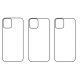 3PACK - Hydrogel - 3x zadná ochranná fólia - iPhone 12