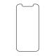 Hydrogel - matná ochranná fólia - iPhone 12 - typ výrezu 2