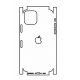Hydrogel - matná zadná ochranná fólia (full cover) - iPhone 11 Pro Max - typ výrezu 9