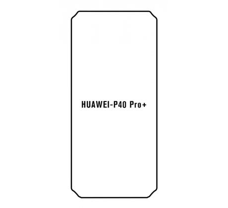 Hydrogel - Privacy Anti-Spy ochranná fólia - Huawei P40 Pro