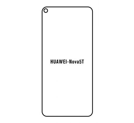Hydrogel - Privacy Anti-Spy ochranná fólia - Huawei Nova 5T 