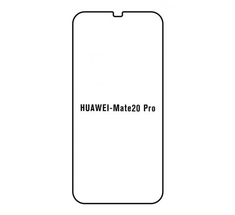 Hydrogel - Privacy Anti-Spy ochranná fólia - Huawei Mate 20 Pro 
