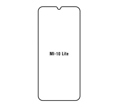 Hydrogel - Privacy Anti-Spy ochranná fólia - Xiaomi Mi 10 Lite 5G 