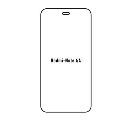 Hydrogel - Privacy Anti-Spy ochranná fólia - Xiaomi Redmi Note 5A 