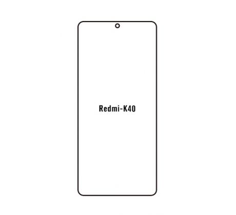 Hydrogel - Privacy Anti-Spy ochranná fólia - Xiaomi Redmi K40 