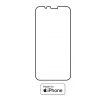 Hydrogel - Privacy Anti-Spy ochranná fólia - iPhone XR - typ výrezu 3