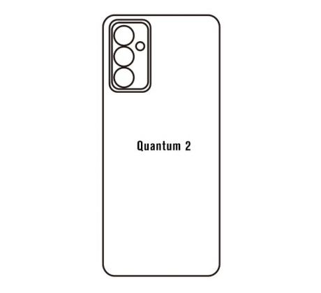 Hydrogel - matná zadná ochranná fólia - Samsung Galaxy Quantum 2
