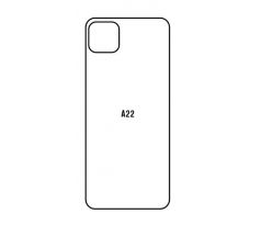 Hydrogel - matná zadná ochranná fólia - Samsung Galaxy A22 5G