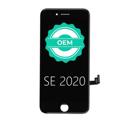 Čierny LCD displej iPhone SE 2020, SE 2022 + dotyková doska OEM