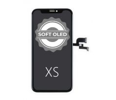 Čierny SOFT OLED displej + dotykové sklo Apple iPhone XS