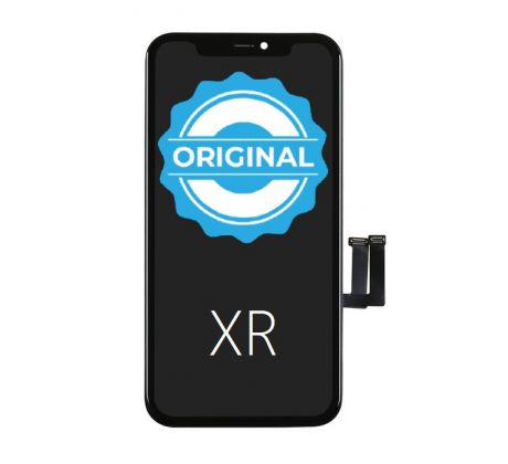 ORIGINAL Čierny displej + dotykové sklo Apple iPhone XR