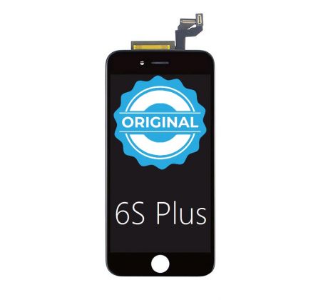 ORIGINAL Čierny LCD displej iPhone 6S Plus + dotyková doska