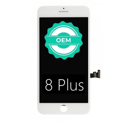 Biely LCD displej iPhone 8 Plus + dotyková doska OEM
