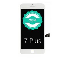 Biely LCD displej iPhone 7 Plus + dotyková doska OEM