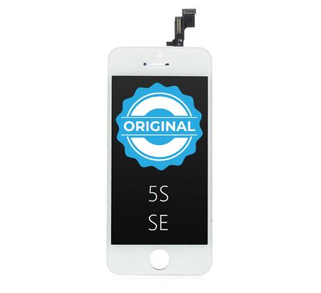 ORIGINAL Biely LCD iPhone 5S/SE