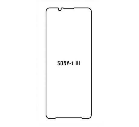 Hydrogel - ochranná fólia - Sony Xperia 1 III