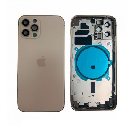 Apple iPhone 12 Pro - Zadný housing (zlatý)