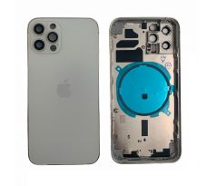 Apple iPhone 12 Pro - Zadný housing (biely)