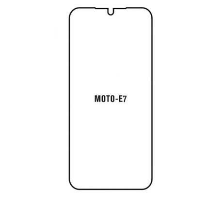 Hydrogel - matná ochranná fólia - Motorola Moto E7 