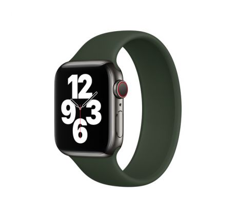 Remienok pre Apple Watch (38/40/41mm) Solo Loop, veľkosť S - zelený