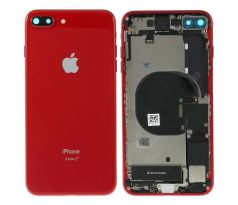 iPhone 8 Plus - Zadný kryt - housing iPhone 8 Plus - červený s predinštalovanými dielmi (PROCUCT RED)