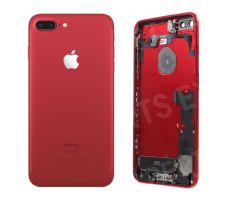 Zadný kryt iPhone 7 Plus červený s malými inštalovanými dielmi 