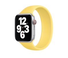 Remienok pre Apple Watch (38/40/41mm) Solo Loop, veľkosť L - žltý 