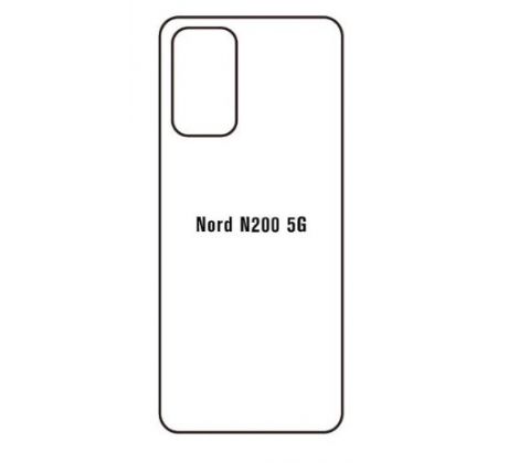 Hydrogel - matná zadná ochranná fólia - OnePlus Nord N200 5G