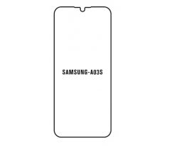 Hydrogel - matná ochranná fólia - Samsung Galaxy A03s
