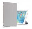 TriFold Smart Case - kryt so stojančekom pre iPad 2/3/4 - šedý + Ochranné tvrdené sklo s inštalačným rámikom 