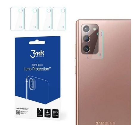 4x Hybridné ohybné ochranné sklo zadnej kamery - Samsung Galaxy Note 20 5G