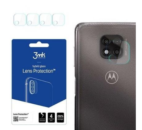 4x Hybridné ohybné ochranné sklo zadnej kamery - Motorola Moto G Power 2021