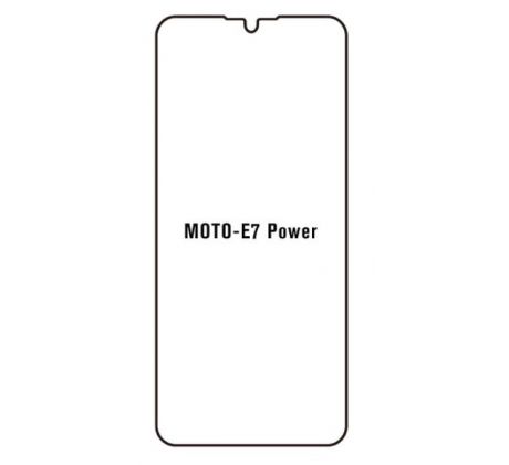 Hydrogel - Privacy Anti-Spy ochranná fólia - Motorola Moto E7 Power