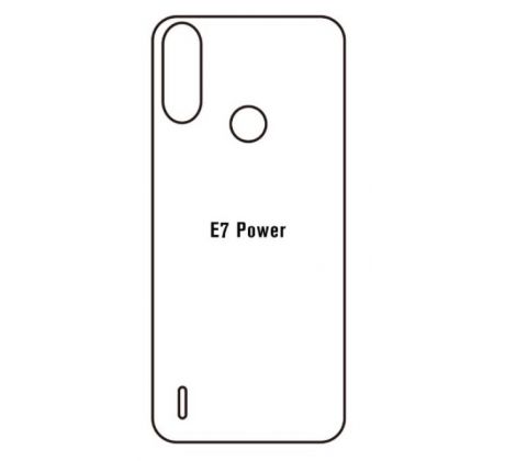 Hydrogel - zadná ochranná fólia - Motorola Moto E7 Power