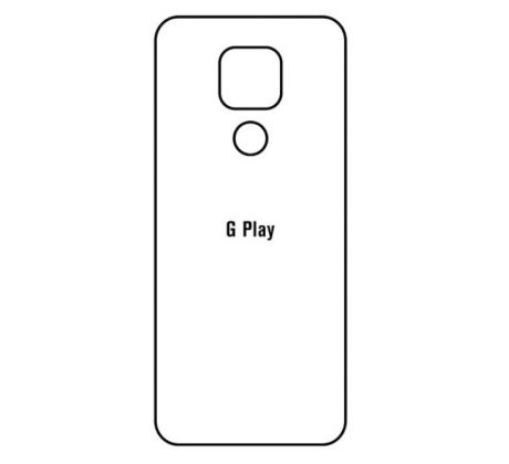 Hydrogel - matná zadná ochranná fólia - Motorola Moto G Play 2021