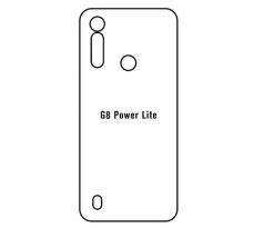 Hydrogel - matná zadná ochranná fólia - Motorola Moto G8 Power Lite