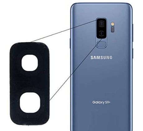 Náhradné sklo zadnej kamery - Samsung Galaxy S9+ (S9 Plus)