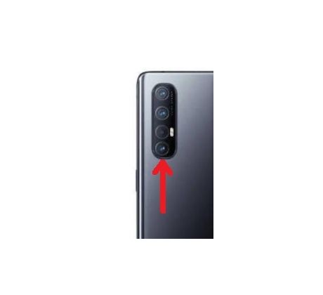 Náhradné sklo zadnej kamery - Oppo Find X2 Neo 5G