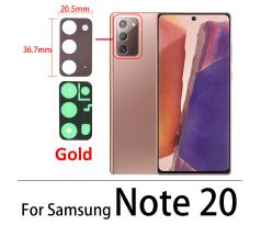 Náhradné sklo zadnej kamery - Samsung Galaxy Note 20