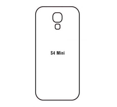 Hydrogel - zadná ochranná fólia - Samsung Galaxy S4 mini