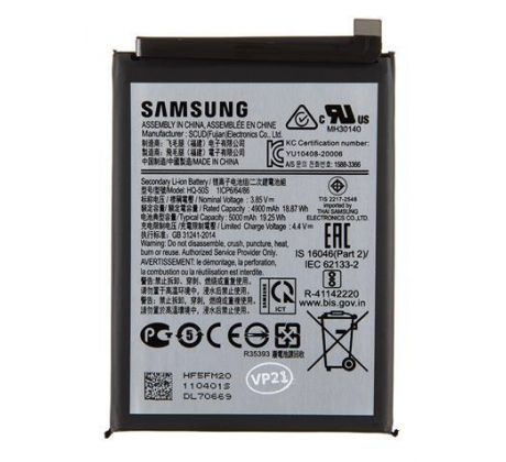 Batéria Samsung SCUD-HQ-50S pre Samsung Galaxy A02s,A03,A03s Li-Ion 5000mAh (Service Pack)