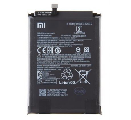 Batéria BN55 pre Xiaomi Redmi Note 9S 5020mAh (Service Pack)