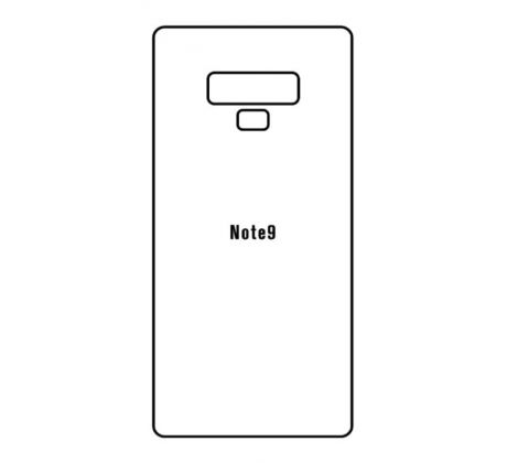 Hydrogel - matná zadná ochranná fólia - Samsung Galaxy Note 9